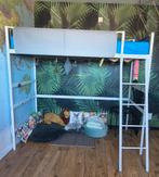 Hoogslaper Ikea Vitval 90x200 cm (incl. Organiser, matras), Ophalen, Hoogslaper