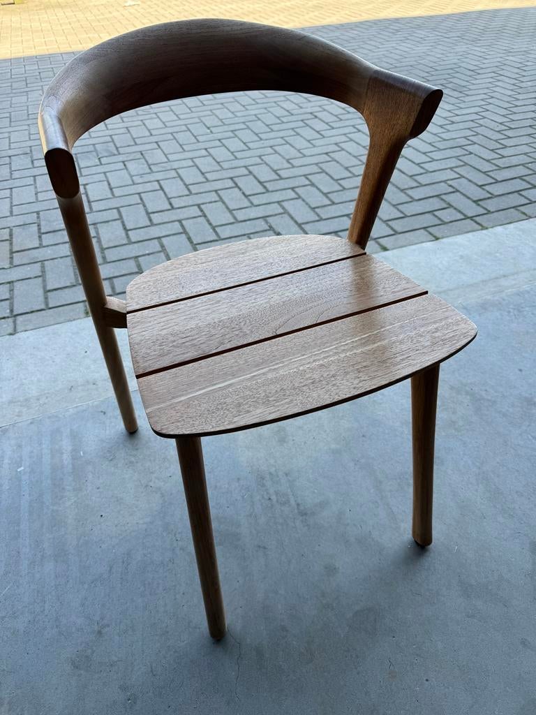 Ethnicraft Bok outdoor, Tuin en Terras, Tuinstoelen, Gebruikt, Teakhout, Ophalen