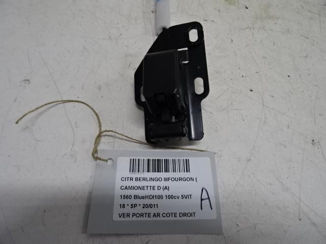 MECANISME DE VEROUILLAGE PORTE ARRIÈRE ARRIÈRE DROITE, Utilisé, Arrière, Citroën