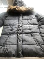 Jas donker grijs lang maat 164/170, Ophalen, Zo goed als nieuw, Grijs