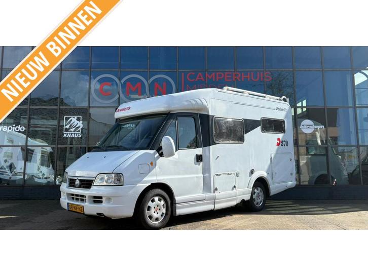 Dethleffs Globebus 2 Vastbed,Luifel, Caravans en Kamperen, Mobilhomes, Bedrijf, tot en met 4, Half-integraal, Dethleffs, Diesel