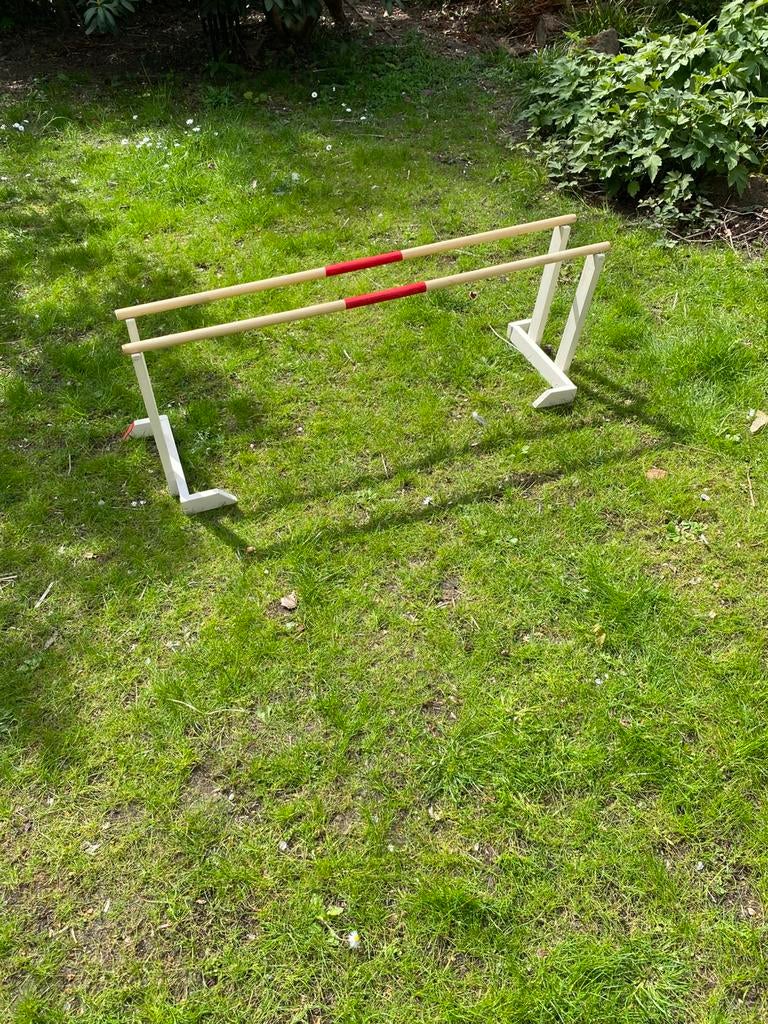 Hobby horse cavaletti 40 cm - stokpaard hindernis, Ophalen, Zo goed als nieuw
