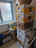 14 dozen voor rommelmarkt, Ophalen