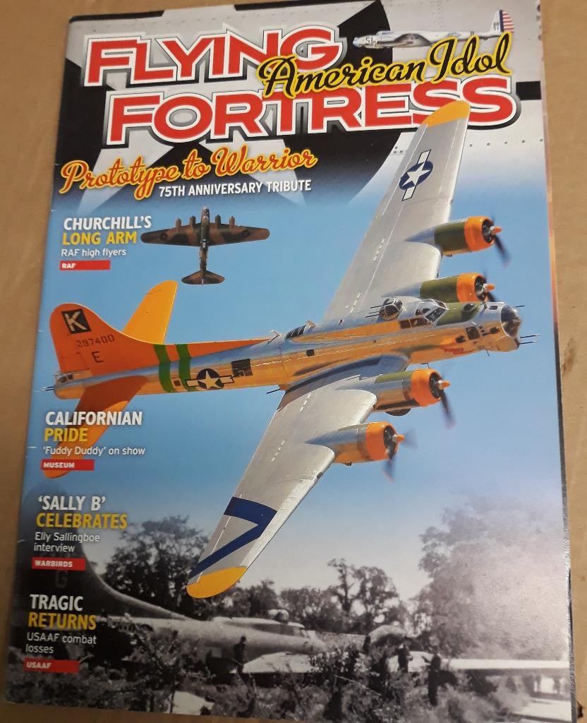 Flying Fortress, American Idol, Collections, Aviation, Envoi, Utilisé, Livre ou Revue