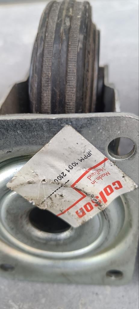 Zwenkwielen, Ophalen