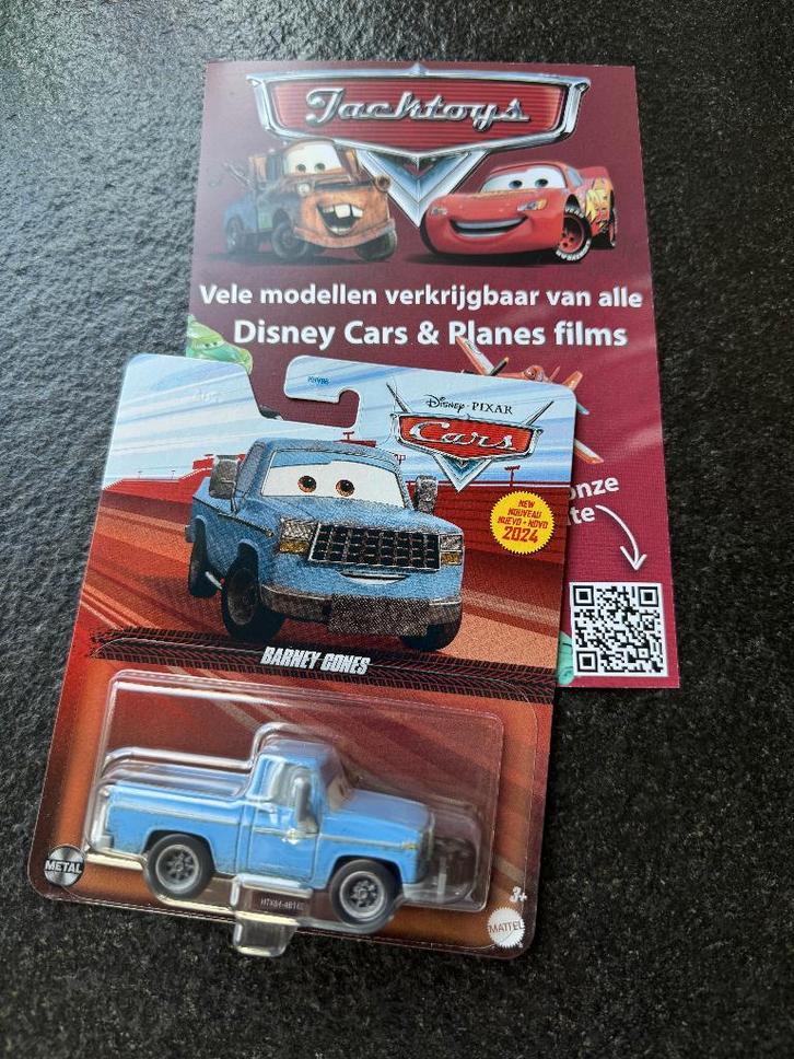 Disney Pixar Cars Barney Cones, Kinderen en Baby's, Speelgoed |Speelgoedvoertuigen, Nieuw, Ophalen of Verzenden