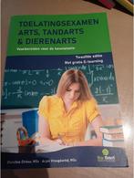 Boek toelatingsexamen arts, tandarts, dierenarts, Enlèvement, Comme neuf