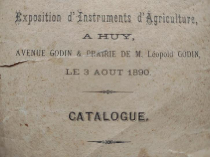Concours animaux domestique Huy Liège Belgique livre de 1890, Livres, Catalogues & Dépliants, Utilisé, Catalogue, Envoi