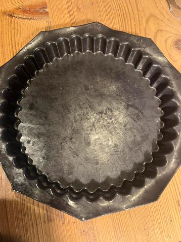 Moule à Tarte cannelé silicone DEMARLE FLEXIPAN patisserie, Enlèvement ou Envoi, Utilisé