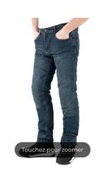 Jeans moto DXR Arvon - Straight - Bleu, Motoren, Kleding | Motorkleding, Ophalen, Dames, Broek | textiel, DXR