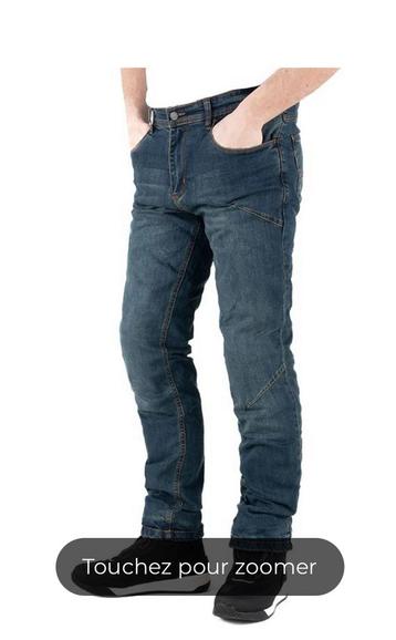 Jeans moto DXR Arvon - Straight - Bleu beschikbaar voor biedingen