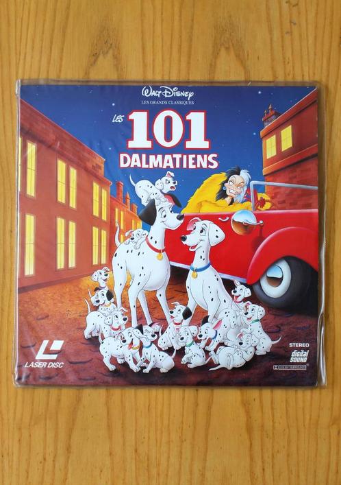 LaserDisc Disney Les 101 Dalmatiens, Collections, Disney, Utilisé, Enlèvement ou Envoi