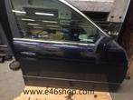Deur BMW 5 serie e39 sedan en touring Rechtsvoor Orientblau, Auto-onderdelen, Ophalen, Gebruikt, BMW, Deur