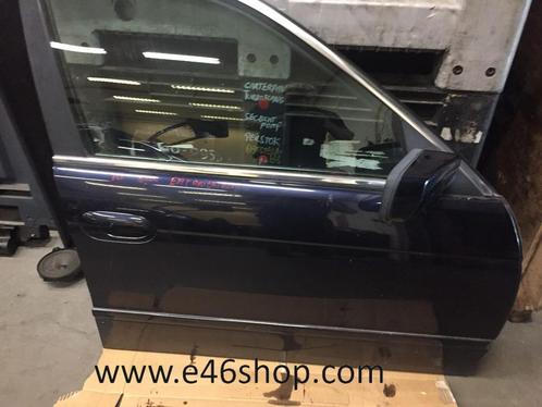 Deur BMW 5 serie e39 sedan en touring Rechtsvoor Orientblau, Auto-onderdelen, Carrosserie, Deur, BMW, Gebruikt, Ophalen