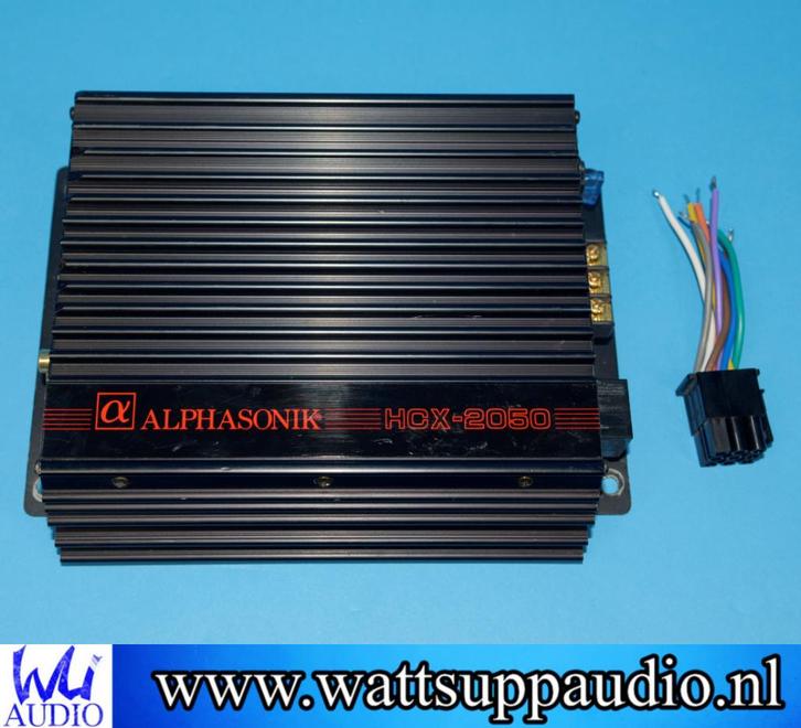Alphasonik HCX-2050 2 kanaals / mono versterker, Auto diversen, Autospeakers, Gebruikt, Ophalen of Verzenden