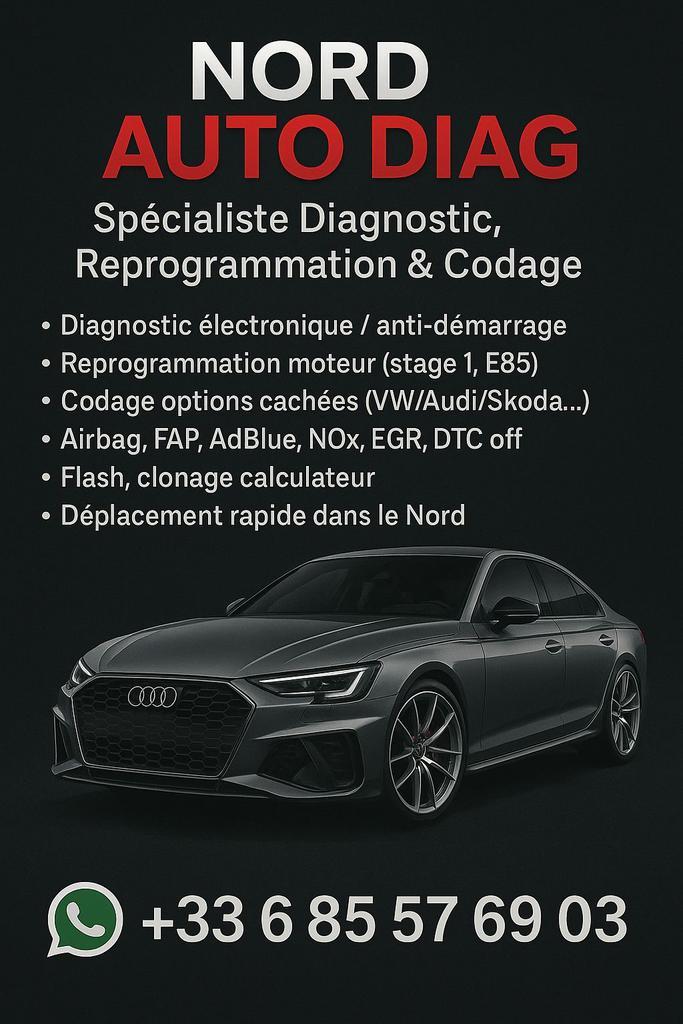 • Diagnostic & Reprogrammation Auto - Nord, Auto-onderdelen, Elektronica en Kabels, Ophalen
