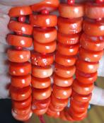 Oude schitterende ketting  koraal Bambou ???of andere koraal, Enlèvement ou Envoi, Autres matériaux, Collier