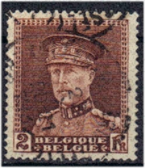 Belgie 1931 - Yvert/OBP 321 - Albert I met kepi (ST), Timbres & Monnaies, Timbres | Europe | Belgique, Affranchi, Maison royale