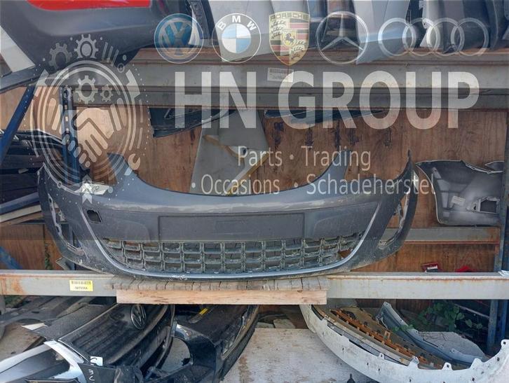 Voorbumper Opel Corsa D, Auto-onderdelen, Carrosserie, Bumper, Opel, Voor, Gebruikt, Ophalen of Verzenden