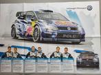 Poster Volkswagen Polo WRC, Ophalen, Zo goed als nieuw