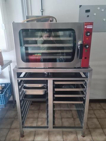 Professionele oven met inox onderstel