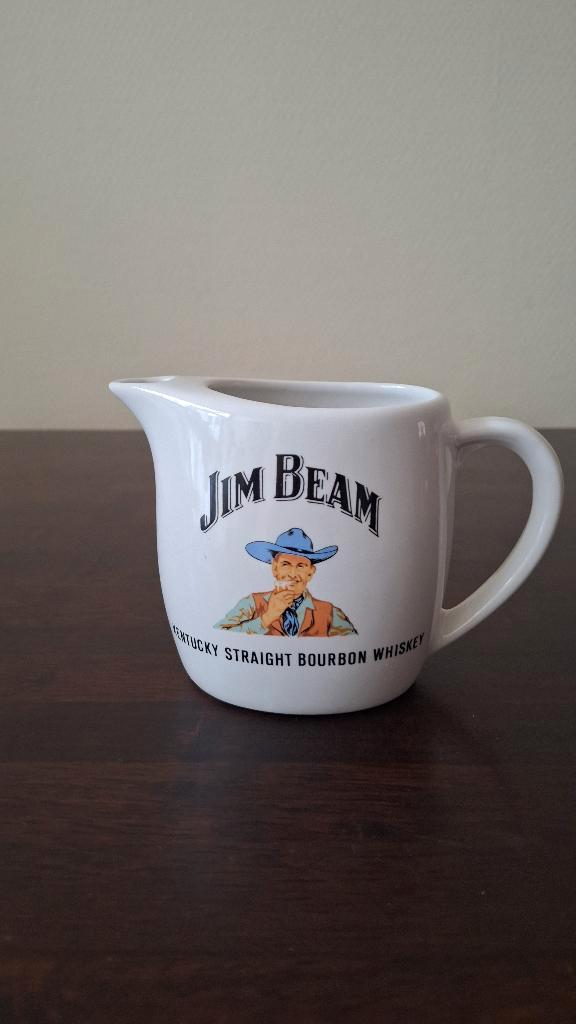 JIM BEAM water kan vintage whiskey kannetje bourbon 1970, Collections, Porcelaine, Cristal & Couverts, Comme neuf, Autres types