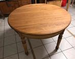 Houten tafel, Ophalen, Rond, Zo goed als nieuw, 75 cm of meer