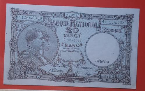 20 Frank - Nationale Reeks - Model C, Postzegels en Munten, Bankbiljetten | België, Los biljet, Ophalen of Verzenden