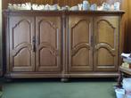 2 vol eiken eetkamerkasten, Huis en Inrichting, Kasten | Buffetkasten, Ophalen, Gebruikt, Eikenhout, Met deur(en)