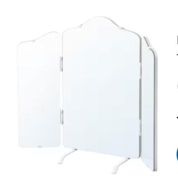 Three-fold mirror ROSSARED, 66x50 cm – €59.49 beschikbaar voor biedingen