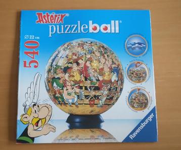 Puzzle ball Asterix, Hobby en Vrije tijd, Denksport en Puzzels, Ophalen, 500 t/m 1500 stukjes, Gebruikt, Rubik's of 3D-puzzel