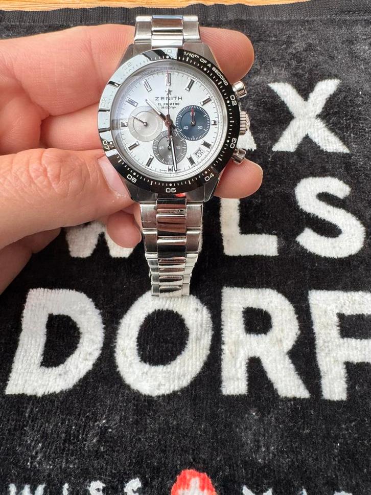 Montre Zenith Chronomaster Sport El Primero, Handtassen en Accessoires, Horloges | Heren, Nieuw, Polshorloge, Overige merken, Staal