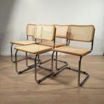 Set van 4 vintage Cesca stoelen - "Made in Italy", Antiek en Kunst, Ophalen