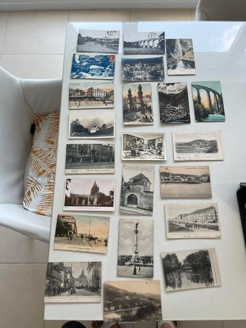Lot  van 23 Oude postkaarten beschikbaar voor biedingen