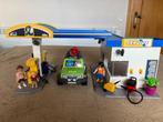 Playmobil Tankstation (complete set + doos + boekje), Kinderen en Baby's, Speelgoed | Playmobil, Ophalen of Verzenden, Zo goed als nieuw