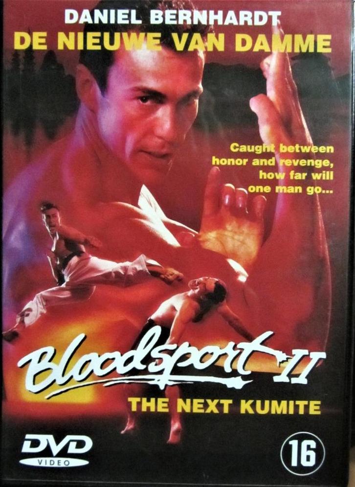 DVD ACTIE- BLOODSPORT II, Cd's en Dvd's, Dvd's | Actie, Zo goed als nieuw, Actiethriller, Alle leeftijden, Ophalen of Verzenden