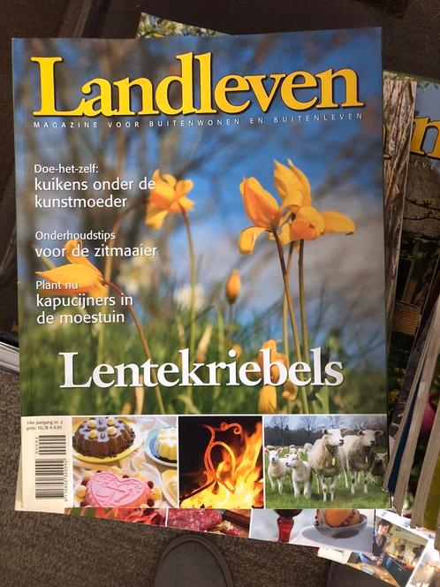 Magazines Landleven, Boeken, Wonen en Tuinieren, Zo goed als nieuw, Ophalen