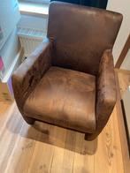 2 bruine mooie zetels, Huis en Inrichting, Fauteuils, Ophalen, Zo goed als nieuw