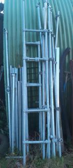 Partij 38mm Steigerpijp met veel koppelingen, zeer goede sta, Ophalen, Zo goed als nieuw