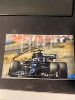 Gesigneerde foto Yuki Tsunoda Formule 1, Ophalen of Verzenden, Zo goed als nieuw