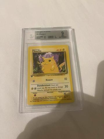 Pikachu first edition beschikbaar voor biedingen