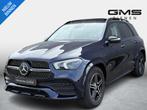 Mercedes-Benz GLE 350de 4Matic Amg Line *pano dak*Airmatic*, Stof, Gebruikt, 4 cilinders, Blauw