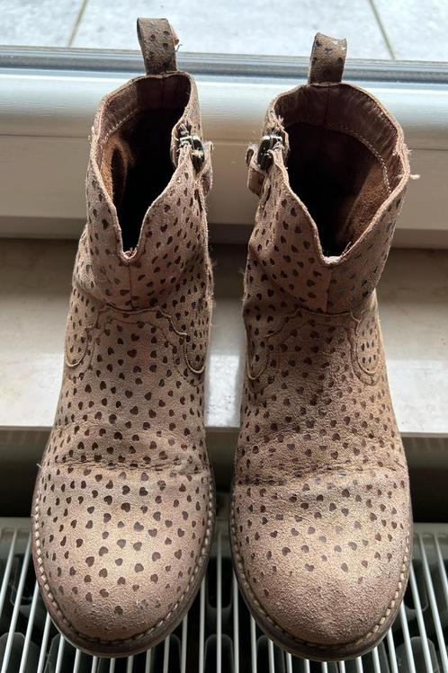 Bottines fille (35) en véritable cuir, Kinderen en Baby's, Kinderkleding | Schoenen en Sokken, Gebruikt, Meisje