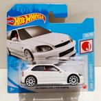 Hot Wheels '99 Honda Civic Type R (EK9) Wit (2021), Enlèvement ou Envoi