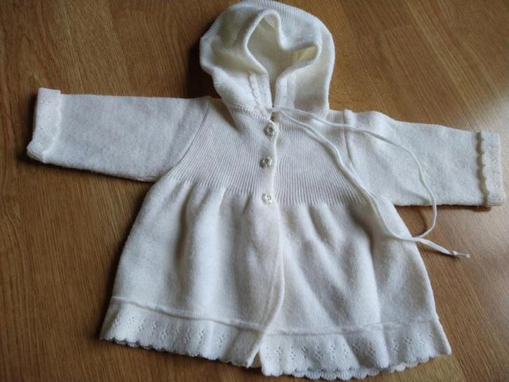 Vintage jasje vestje golfje truitje retro, Kinderen en Baby's, Babykleding | Maat 56, Jasje, Ophalen of Verzenden