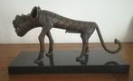 Antiek dierlijk brons Benin Afrika, Antiek en Kunst, Ophalen of Verzenden