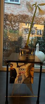 Tafeltje met houder voor LP, Ophalen, Gebruikt, Rechthoekig