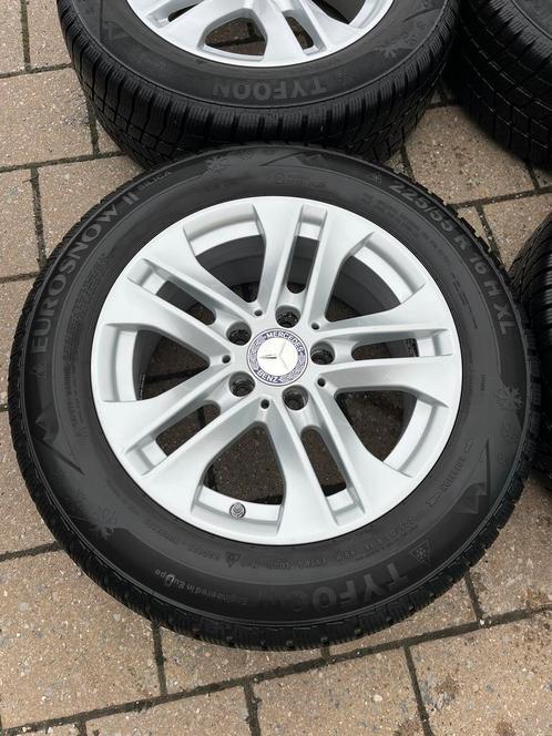 Mercedes-Benz velgen met winterbanden C-klasse,E-klasse,…, Auto-onderdelen, Banden en Velgen, Velg(en), Winterbanden, 16 inch