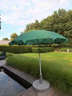 Parasol + voet, Tuin en Terras, Ophalen, Gebruikt