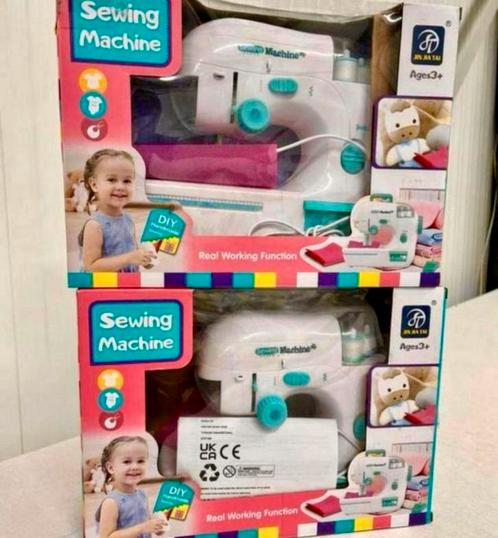Naaimachine naai-machine kinderen 6+ echt leren naaien Set, Hobby en Vrije tijd, Naaimachines en Toebehoren, Ophalen of Verzenden